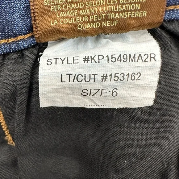 KUT from the Kloth Nicole Bootcut Jeans Dark Wash Size 6 - Picture 9 of 14